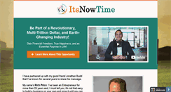 Desktop Screenshot of itsnowtime.com